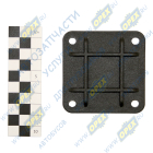 6460-3001055 Крышка квадрат. 74х74; 4отв.ф7, (ПВХ) шкворня поворотного кулака нижняя ГК Ростар